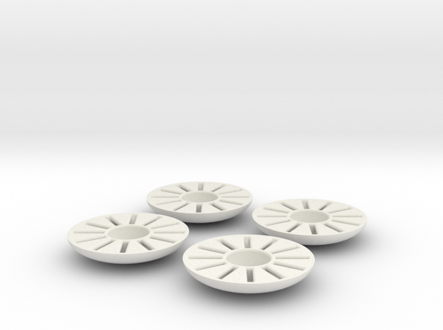XuGong V2 - Wire Savers in White Natural Versatile Plastic