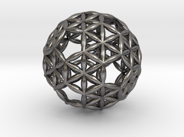 Superconsciousness Sphere (Small) in Polished Nickel Steel