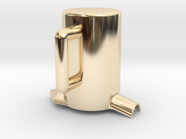 Times merge Cup in 14K Yellow Gold