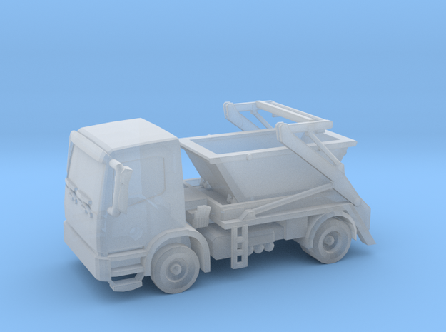 Truck & Container 01. N Scale (1:160) in Tan Fine Detail Plastic