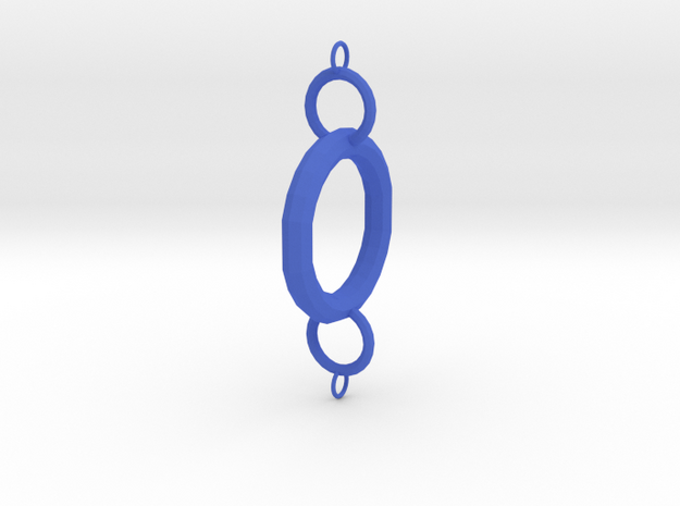 Chain in Blue Processed Versatile Plastic