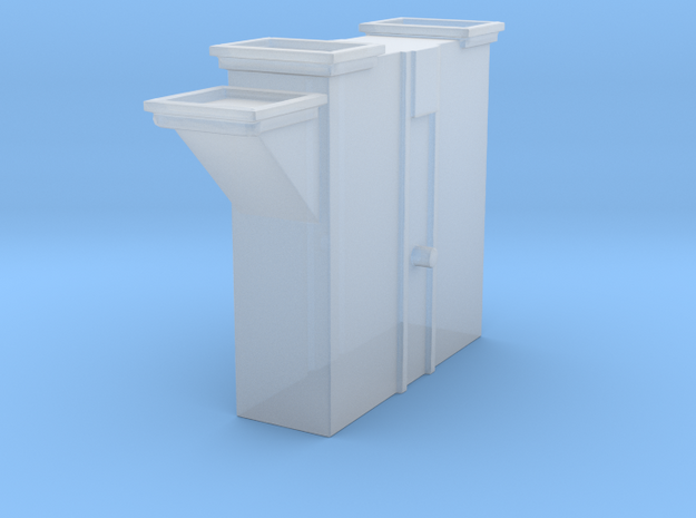 'N Scale' - Bucket Elevator-Boot in Smooth Fine Detail Plastic