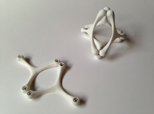 Magnet Toy in White Natural Versatile Plastic