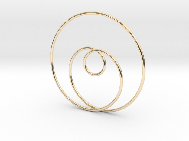 Simple Love in 14K Yellow Gold