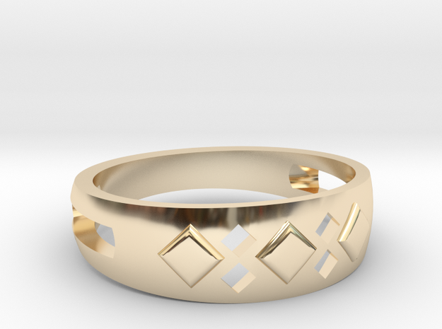 EA-design 06 in 14k Gold Plated Brass