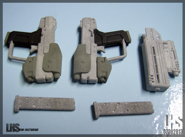 1/6 scale Magnum Akimbo Package Revised Oct 25 201 in White Natural Versatile Plastic