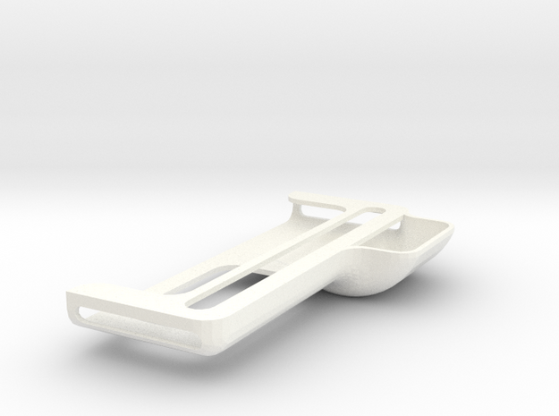 Kindle Fire 7in screen Sound Amplifier Attachment in White Processed Versatile Plastic