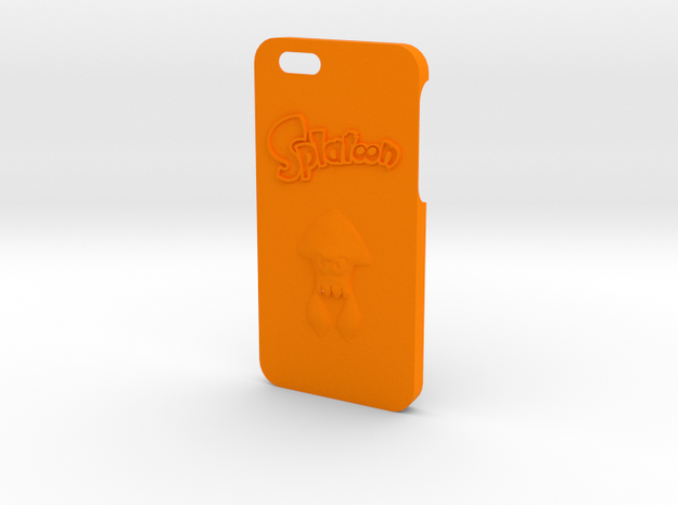 Iphone 6/6s Splatoon in Orange Processed Versatile Plastic
