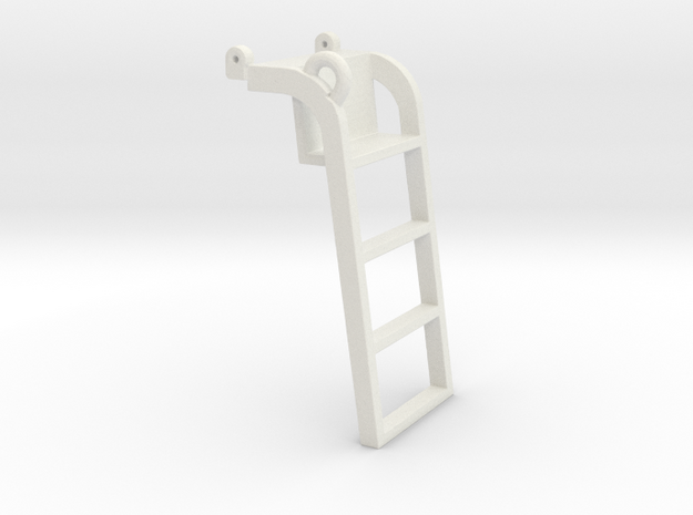 Ladder, Gleaner Combine in White Natural Versatile Plastic