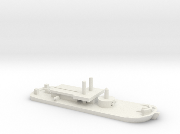 USS Ozark (1863), 1/1200 in White Natural Versatile Plastic