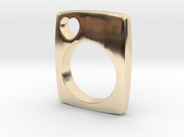 The Love Ring in 14K Yellow Gold