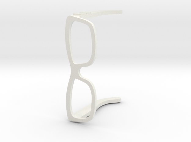 LB Glasses in White Natural Versatile Plastic
