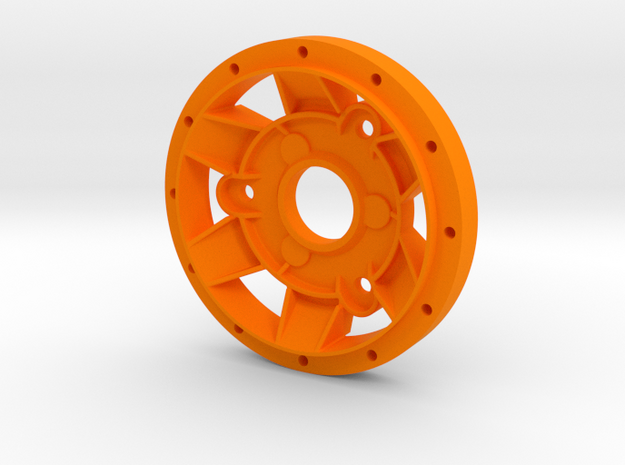 Gotti X13 Rim Star Scale 1:8 in Orange Processed Versatile Plastic