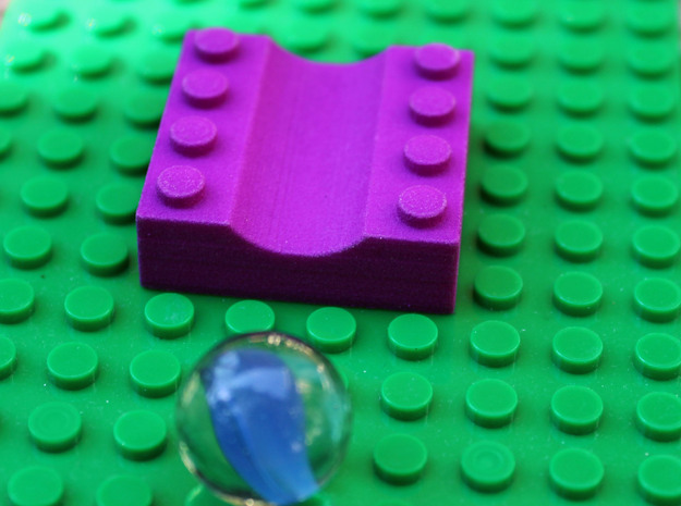 A2 High Chute in Purple Processed Versatile Plastic