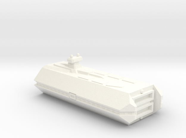 Imperial Fleet Carrier in White Processed Versatile Plastic