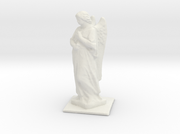 Angel in White Natural Versatile Plastic