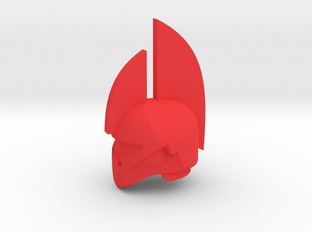 Honor Guard Helm in Red Processed Versatile Plastic