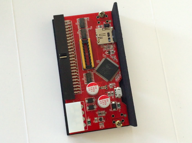 SCSI2SD V5 Bracket in Black Natural Versatile Plastic