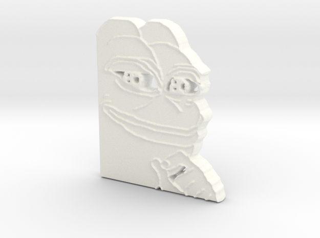 Pepe Pendant in White Processed Versatile Plastic