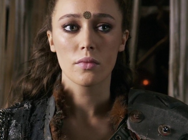 [The 100] Heda Forehead Piece - Top Suspension in 14K Yellow Gold