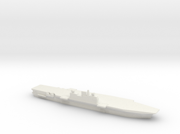 Malta-Class CV, Angled Deck, 1/3000 in White Natural Versatile Plastic