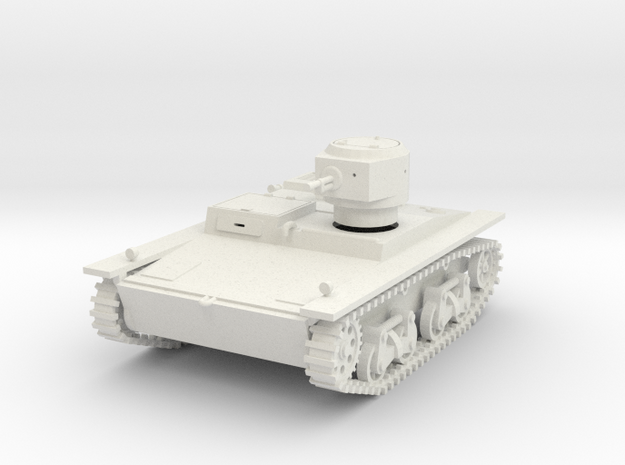 PV110 T38 Amphibious Tank (1/48) in White Natural Versatile Plastic