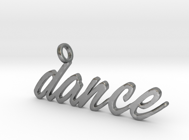 Dance Pendant DANCE!!! in Natural Silver