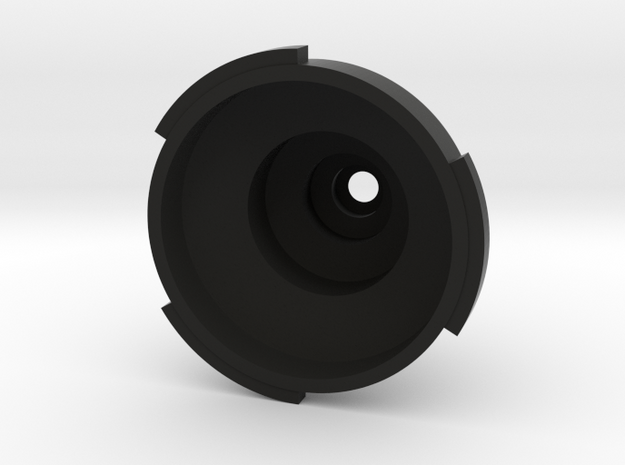 Raspberry Pi Camera PiBall Lens Baffle PB5GLB in Black Natural Versatile Plastic