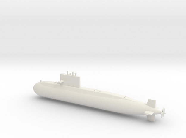 1/600 Type 039A Class Submarine in White Natural Versatile Plastic