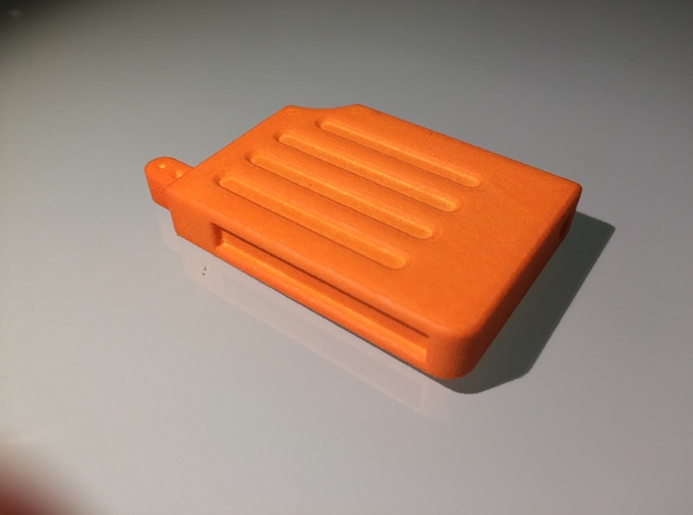 Prop Holotape, Orange Part, 2 of 2 in Orange Processed Versatile Plastic