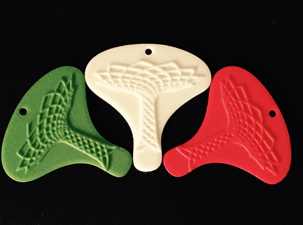 Life Tree EXPO Milan 2015 Keychain by 3DESIGN LAB in Green Processed Versatile Plastic