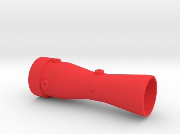 Flow Venturi 27mm in Red Processed Versatile Plastic