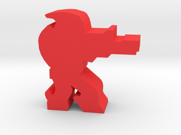 Game Piece, Calibration Confed Sniper in Red Processed Versatile Plastic