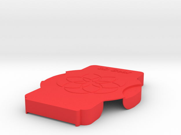 XuGong V2 - Cover in Red Processed Versatile Plastic