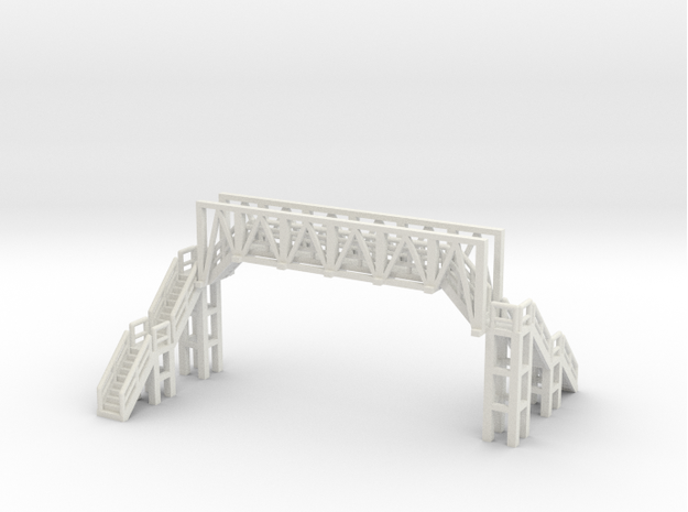 Brücke 2 - 1:220 (Z scale) in White Natural Versatile Plastic