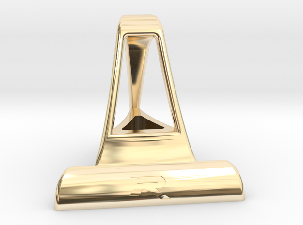 IPad Stand in 14k Gold Plated Brass