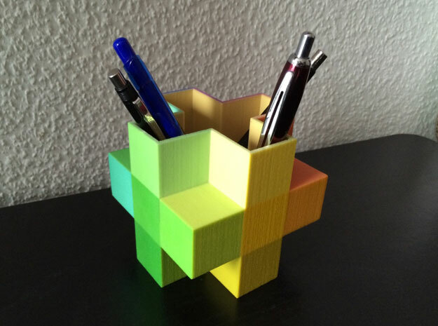 Cube Color in Full Color Sandstone