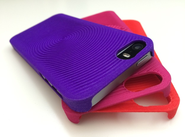PS.23 Case - C ( iPhone 5, 5S & SE ) in Purple Processed Versatile Plastic