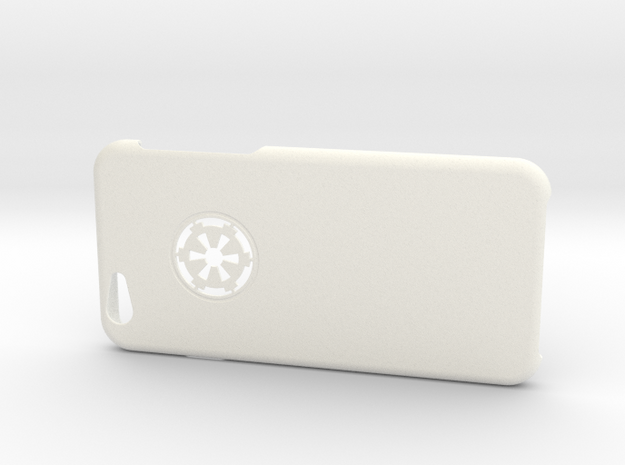 Iphone 6 Case Imperial in White Processed Versatile Plastic