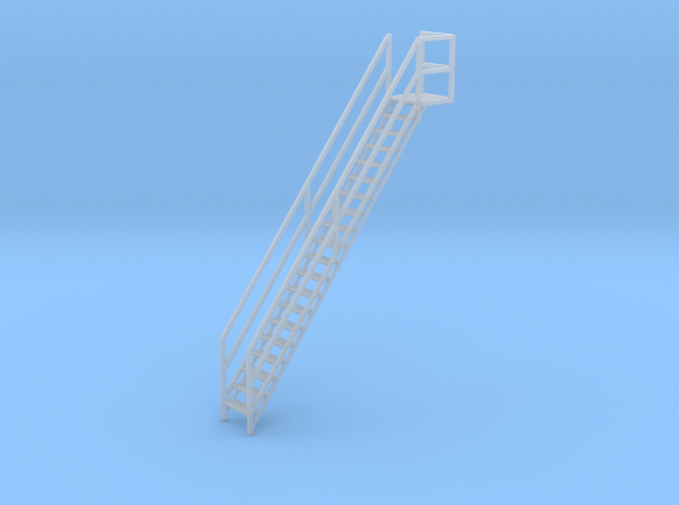 Grain Leg/Tower Stair Section in Smooth Fine Detail Plastic: 1:64 - S
