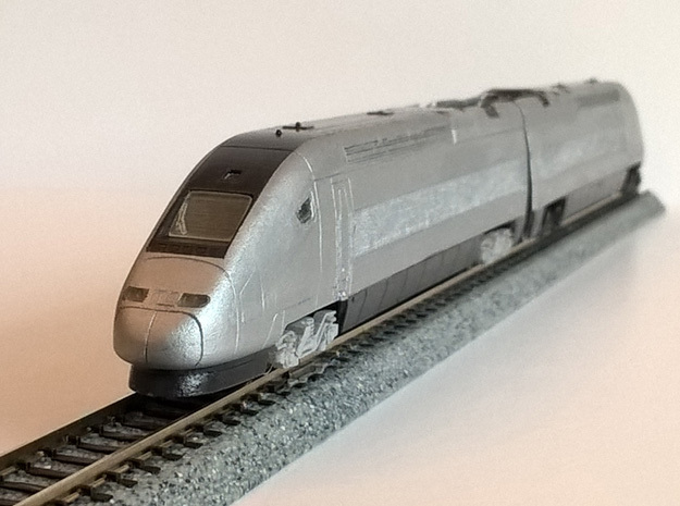 N.03A - Part A - SNCF TGV Duplex Motrice - N Sca in Tan Fine Detail Plastic