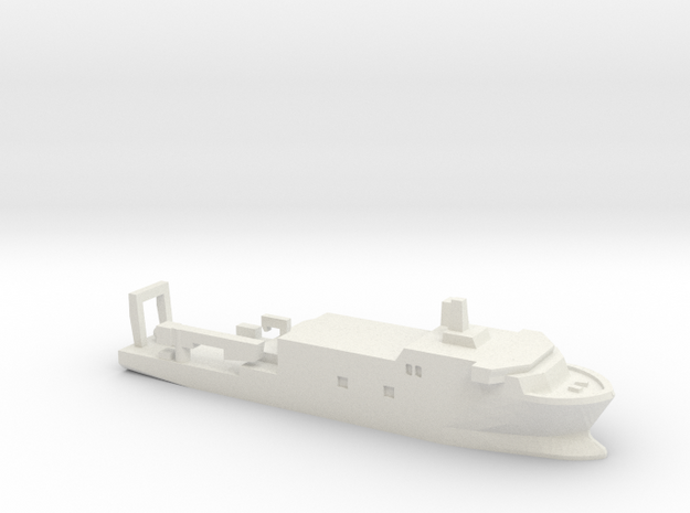 USSP Auxiliary Ship, 1/3000 in White Natural Versatile Plastic