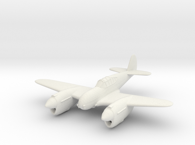 1/144 Curtis Twin P-40 'Twister' in White Natural Versatile Plastic