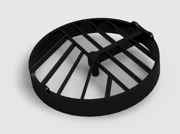 Alfa Romeo right air vent dashboard grille in Black Natural Versatile Plastic