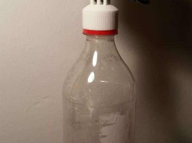Gopro Bottlecap Bobber in Black Natural Versatile Plastic