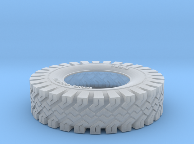 Snow Tire V2 in Tan Fine Detail Plastic
