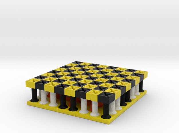 Galaxy Chess Board in Full Color Sandstone