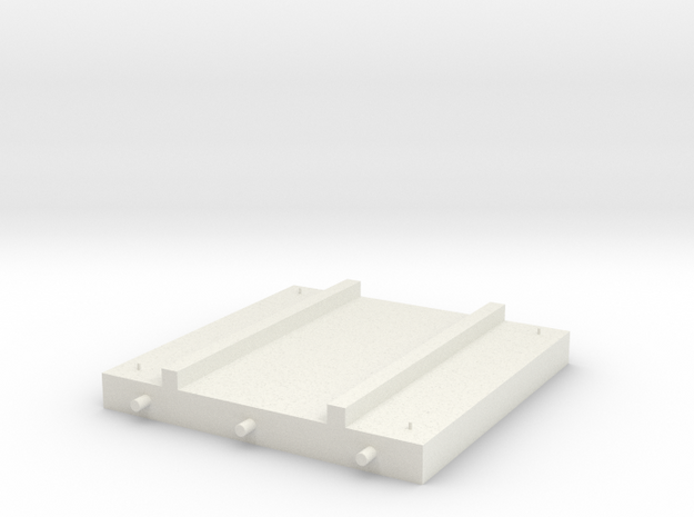 1/64 Overhead Bin Platform in White Natural Versatile Plastic