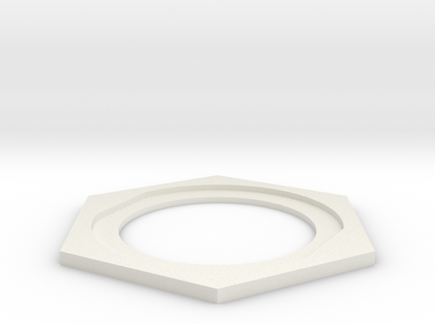 FCS2 Bracket in White Natural Versatile Plastic