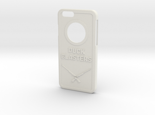 Duck Blaster Iphone 6 Case in White Natural Versatile Plastic